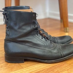 Alexander McQueen Men's Lace up Boots
